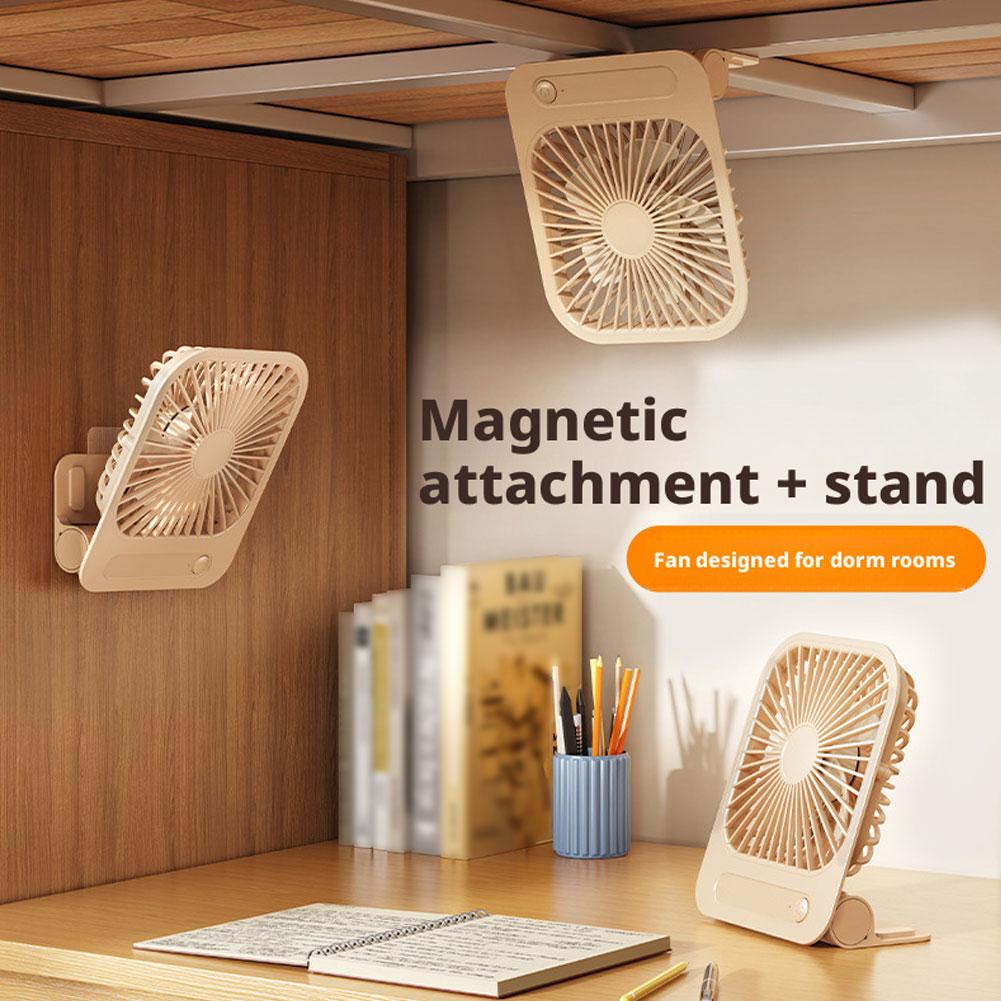 Office Furniture Used - Ultradunne magnetische koelventilator Tafelventilator USB oplaadbare
