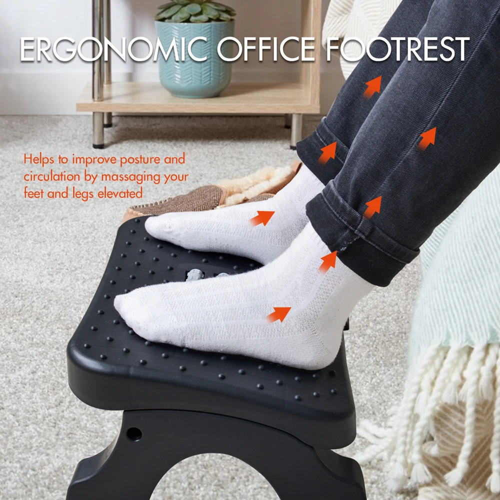 Office Furniture Suppliers - Ergonomische voetsteun onder het bureau met