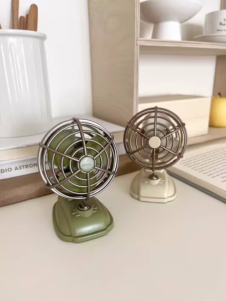 Office Furniture Suppliers - Retro Desktop Kleine Ventilator Usb Opladen