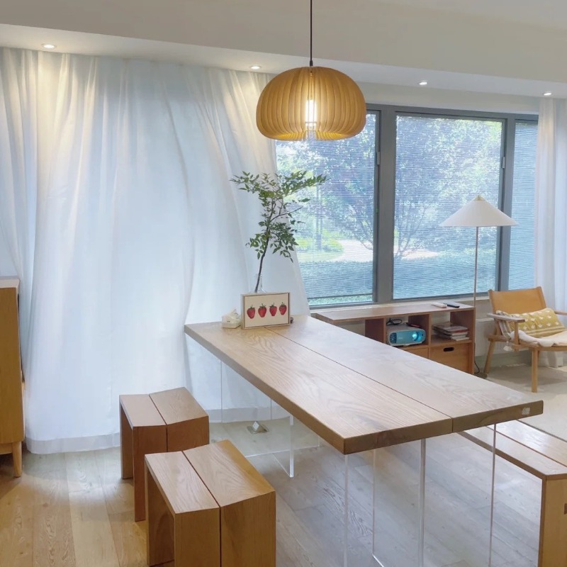 Noordse massief houten acryl z - Office Furniture And Desks recensie en prijs
