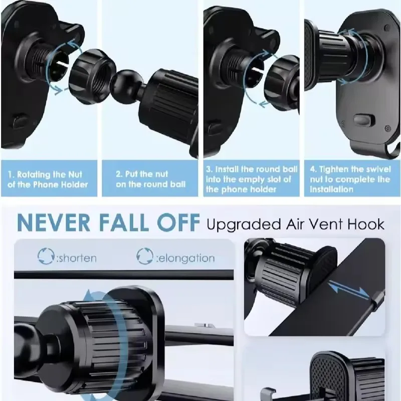 Autotelefoonhouder Auto Air Ve - Mobile Pedestal Cabinet recensie en prijs