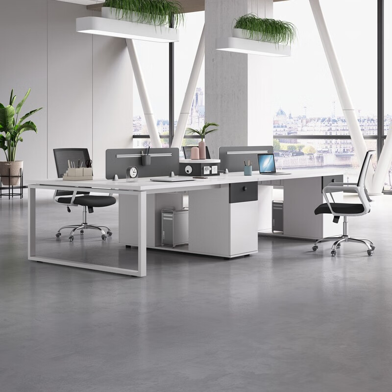 Vierpersoons werkplekpersoneel - Office Furniture Manufacturers recensie en prijs