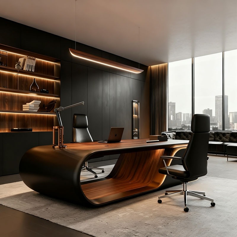 Luxe moderne L-vormige directi - Office Furniture Manufacturers recensie en prijs