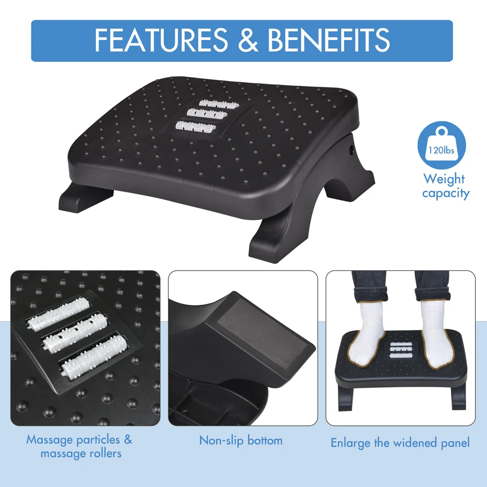Ergonomische voetsteun onder h - Office Furniture Suppliers recensie en prijs