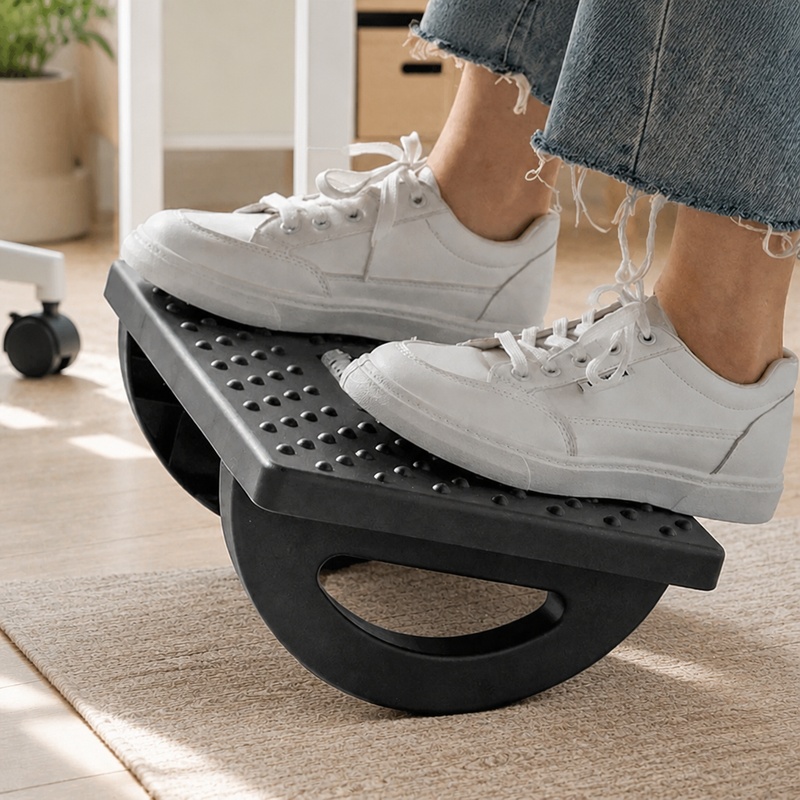 Draagbare voetenbank met massa - Office Furniture Suppliers recensie en prijs